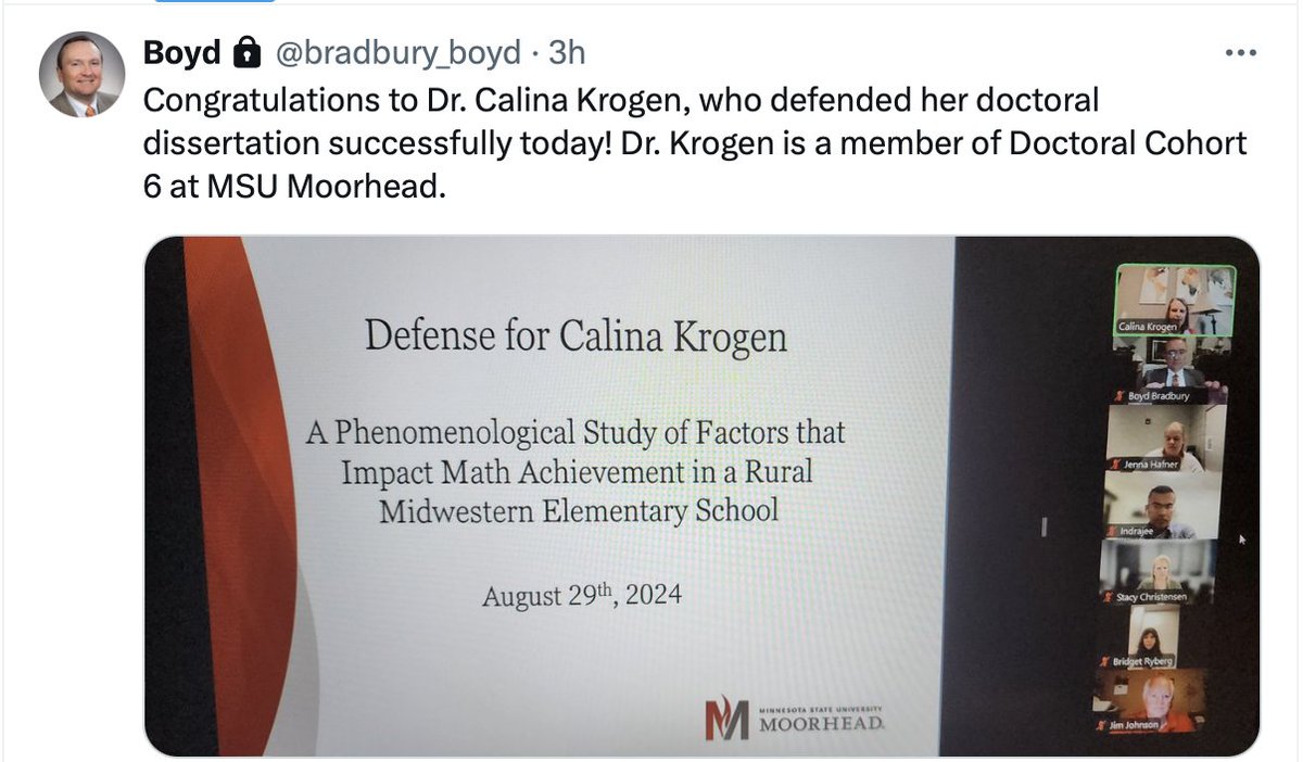 MSUM Ed.D. in Educational Leadership tweet media