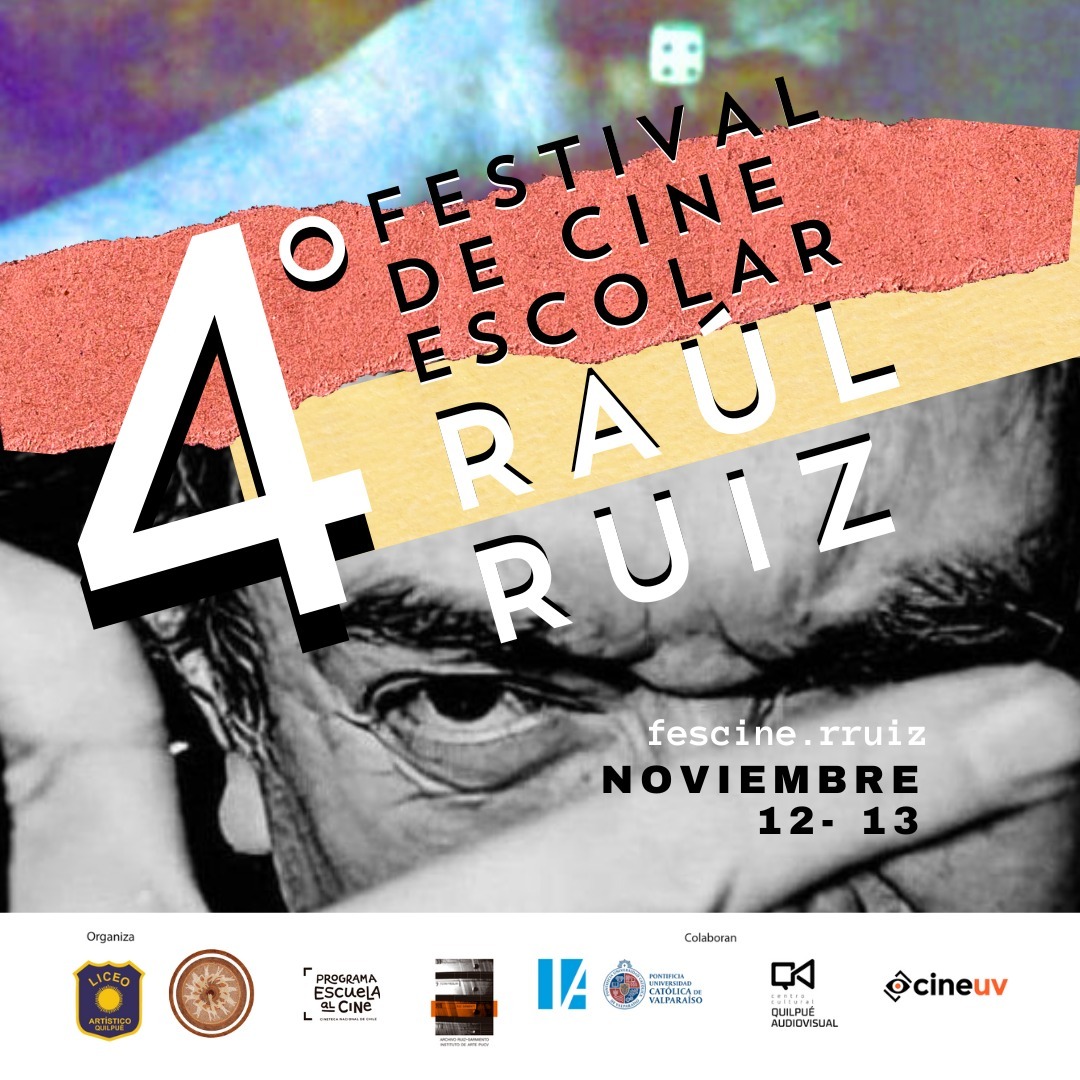 🎬 ¡Atención jóvenes creadores! El Festival de Cine Escolar Raúl Ruiz invita a estudiantes de 5° básico a 4° medio de todo Chile a enviar sus cortometrajes para participar de la 4° versión del certamen.
Bases, inscripciones y más información en: linktr.ee/Raulruizfestiv…