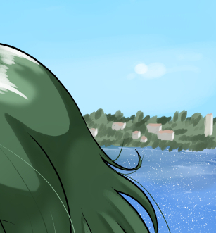 おはようございます!
朝お絵かき。
背景塗り塗り。
ほぼ完成、今夜投稿します! 