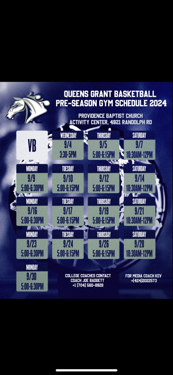 My preseason high school basketball workout schedule.