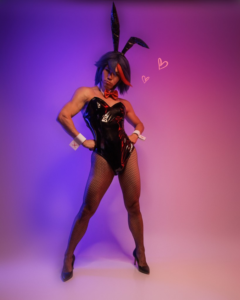 ShinobiComplex's tweet photo. π° Ryuko Matoi Genderbend Cosplay (Kill La Kill) I'll be high heeling my way through Dragoncon to the Bunny Hutch Rave later tonight! π° #Dragoncon #bunnyryuko #ryukomatoi #killlakill #killlakillcosplay #ryukocosplay #ryukomatoicosplay #bunnysuitcosplay #bunnysuit https://t.co/UzrnHkugI7