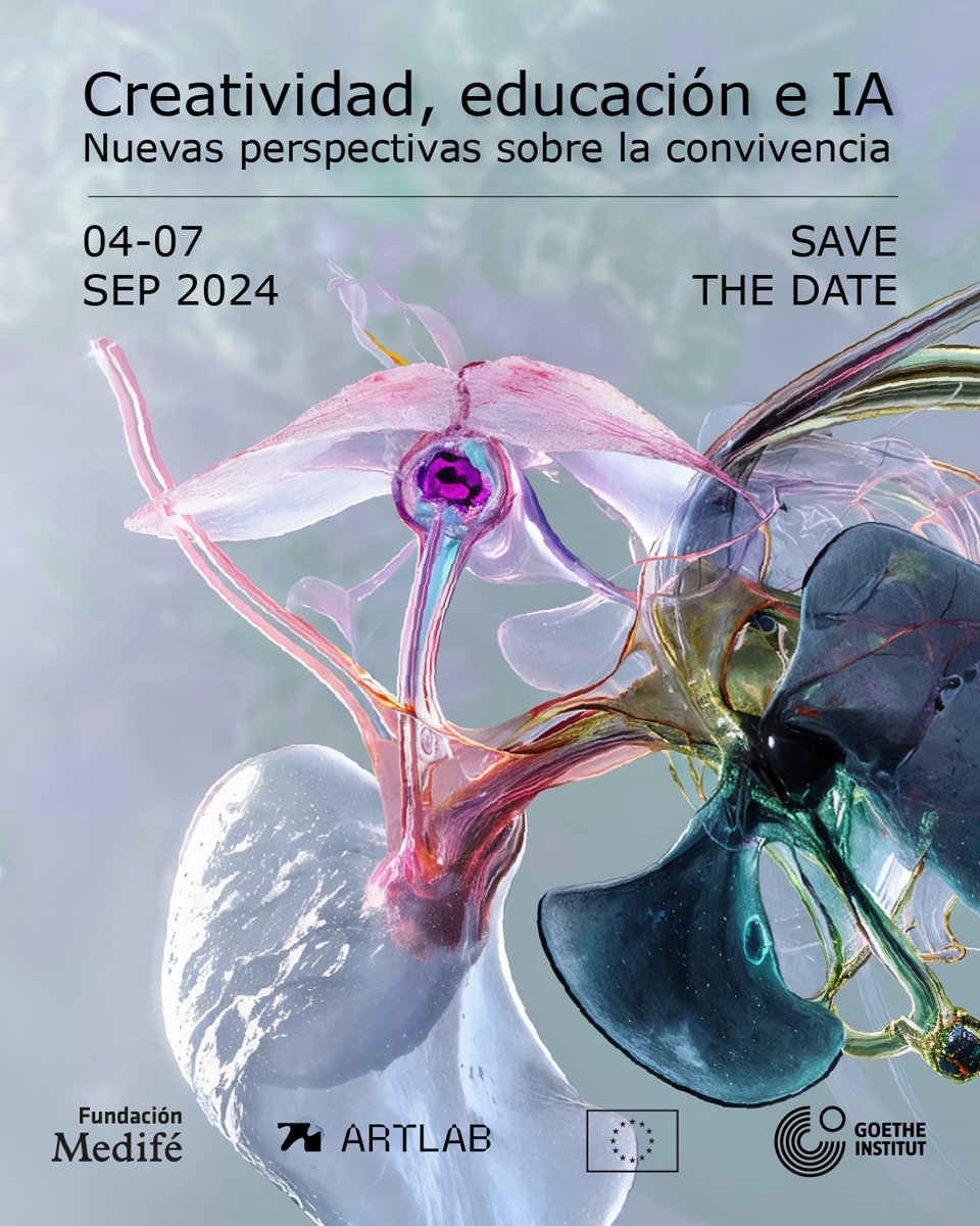 #InteligenciaArtificial 
Creatividad, educación + IA
Algunas notas que anticipan un verdadero festival sobre este apasionante y complejo tema: leé abajo

<a href="/GI_BuenosAires/">Goethe-Institut BsAs</a> <a href="/FundacionMedife/">Fundación Medifé</a>