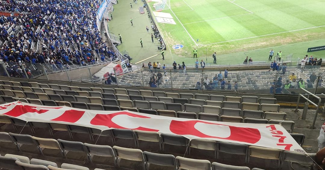 Camisa 12, Nação Independente e Super FICO presentes no Mineirão no jogo do Internacional como visitante contra o Cruzeiro, ontem, pelo Brasileirão.

(📸 1ª, 2ª e 3ª <a href="/SCInternacional/">Sport Club Internacional</a>, 4ª Super FICO)