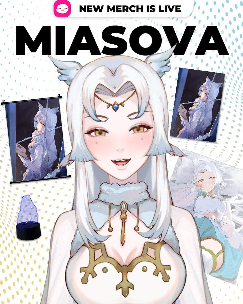 mia_sova's tweet image. ❄️My new merch drop with @shopuwumarket ❄️
Grab a comfy blanket to stay warm or some nice mood lighting perhaps?
First 10 orders receive a free exclusive jet tag. Can’t wait to get my hands on these 🦉❄️