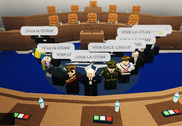 RblxOTAN's tweet photo. 🚨Se ejecuto la Asamblea, hoy 29, con una duración aproximada de 50 minutos, buena participación y aportes, nuevos dilemas.  

🌟Felicitaciones a toda la Administración y muchas gracias a los que asistieron. #AsambleaNATO https://t.co/O2J98ApIJ2