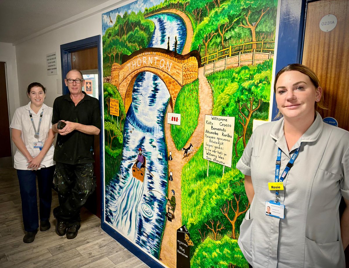 The new welcome sign on Thornton Ward at the @BradgateUnit created by Participatory Artist Jim Jackson with patients and staff. Big thanks to <a href="/ArchCreatives/">Arch Creatives</a> for funding this work. <a href="/LPTpatientexp/">@LPTpatientexp</a> <a href="/AngelaHillery/">Angela Hillery</a> <a href="/LPT_DeputyChair/">faisal hussain</a> @LPT_EDI <a href="/RecoveryCollege/">Leicestershire Recovery College</a> <a href="/BrightSparksMH/">BrightSparksArts</a> <a href="/AandHUHL/">Arts & Heritage University Hospitals Leicester</a>