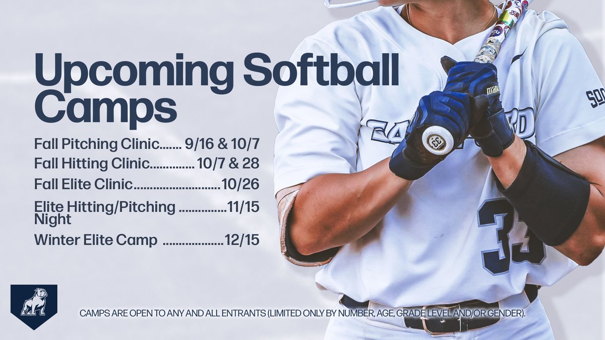 Camp season isn't done yet 👀

Register here 👉 megancurrysoftballcamps.com

#AllForSAMford