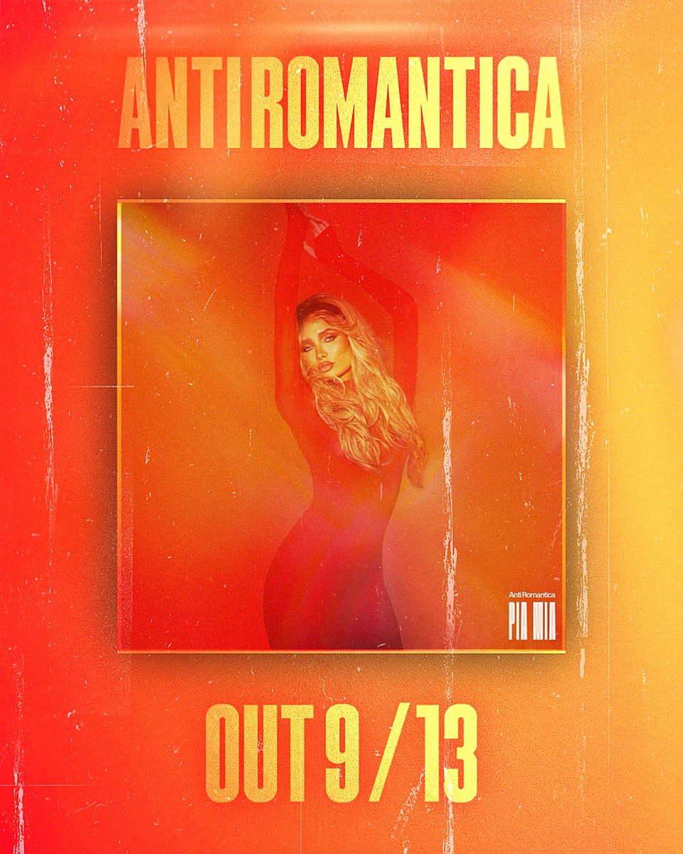 pialuvmia's tweet photo. The debut album by Pia Mia ‘Anti Romantica’ PRE SAVE NOW 🧡 https://t.co/pS8d40Dxkw https://t.co/WQiRyI2E66