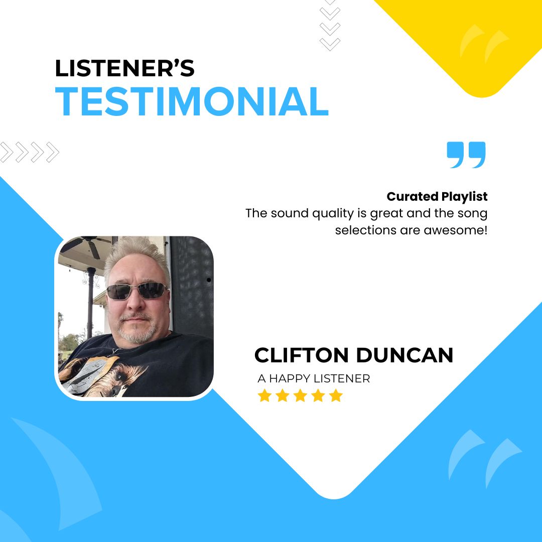 _thecoast's tweet image. Thank you Duncan for your feedback!

We love hearing how much you’re enjoying Southern Coast Radio!

Have a favorite song you’d like to hear? Let us know in the comments below!

#qualitytime #awesomesong #tunein #radio #feedback #southerncoastradio