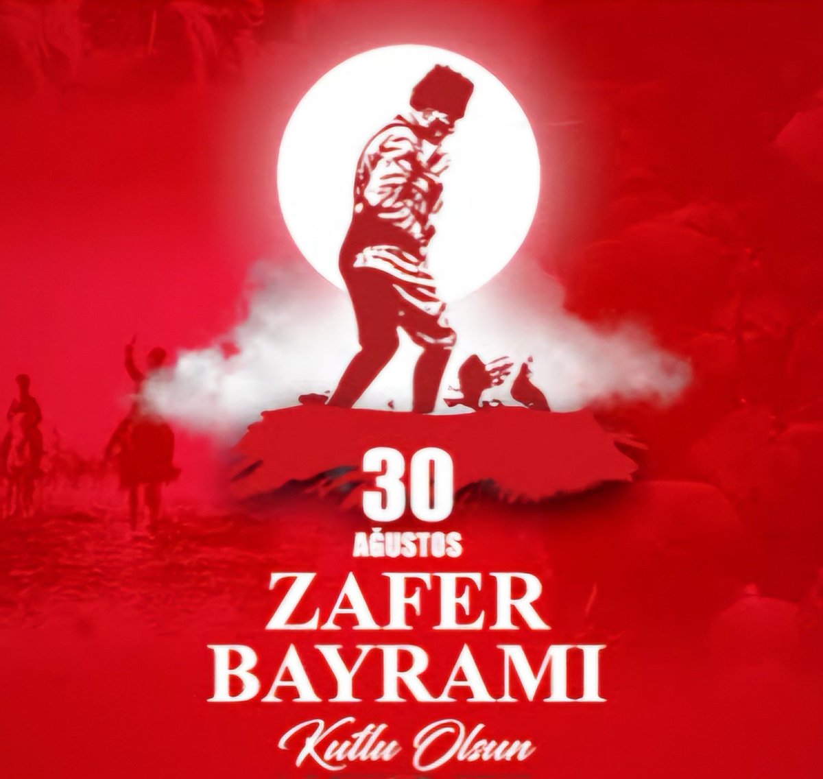 30 Ağustos Zaferinin mimarı, Başkomutan M. Kemal Atatürk, tüm silah arkadaşları, tüm gazi ve şehitlerimizi, saygı ve minnetle anıyoruz.
Zafer bayramımız kutlu olsun.
#30AgustosZaferBayramı