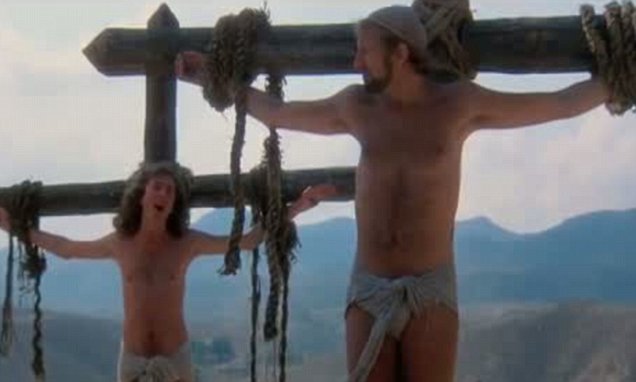 Pra terminarmos esta rede social com dignidade, vamos todos cantar numa só voz: "Always look on the bright side of life"