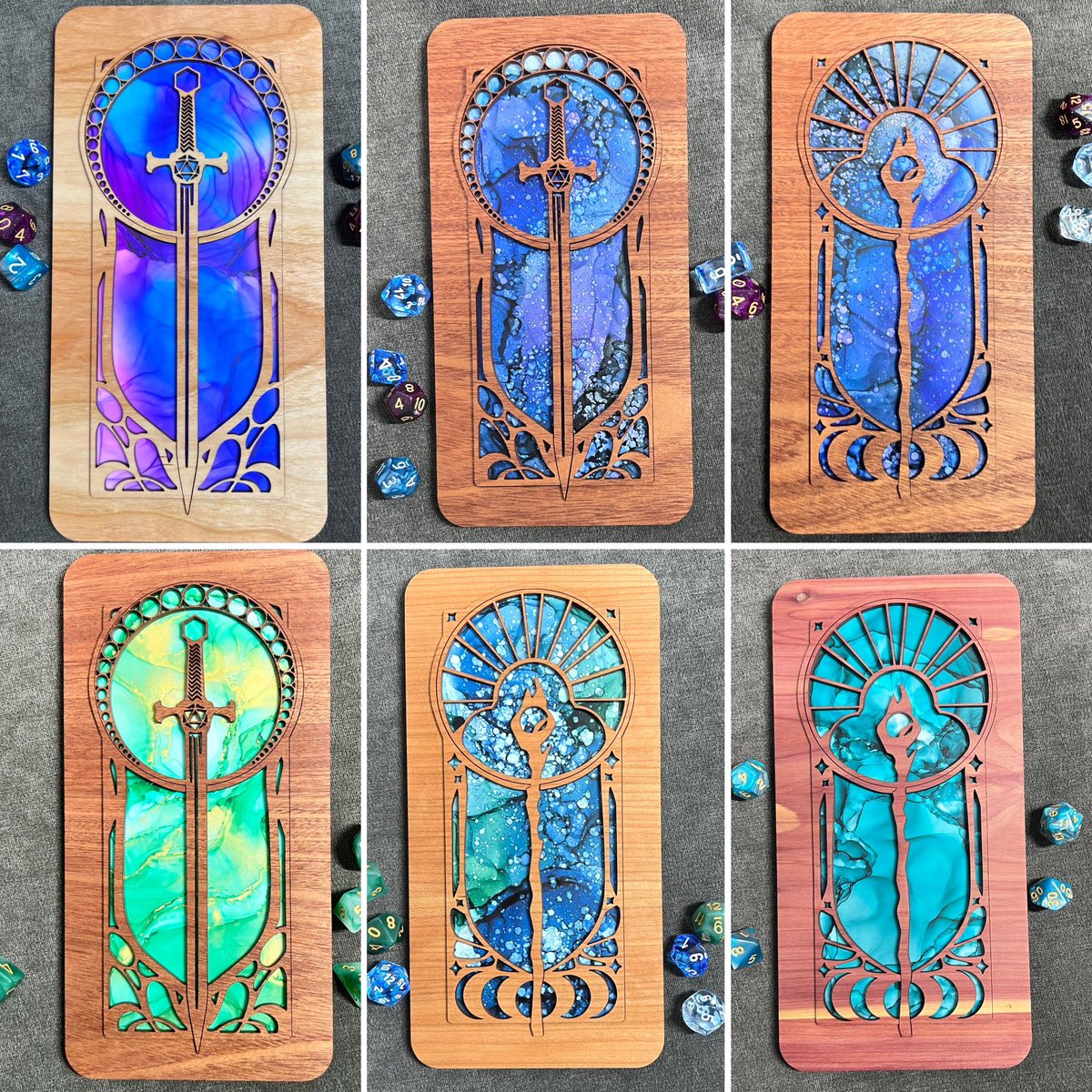 Staves and swords need new homes!