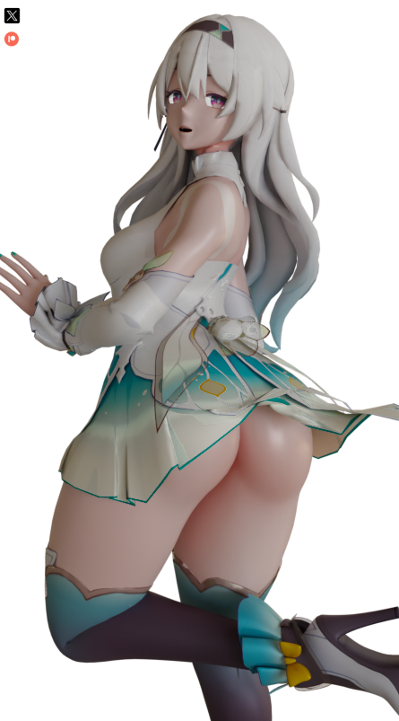 Monet3D's tweet photo. Model:@Hazeker
Firefly
Props Collection: horizontalslope  
#HonkaiStaiRail #Firefly #崩坏星穹铁道 #流萤 #honkaistarrailfanart https://t.co/0KTsvZ56SB