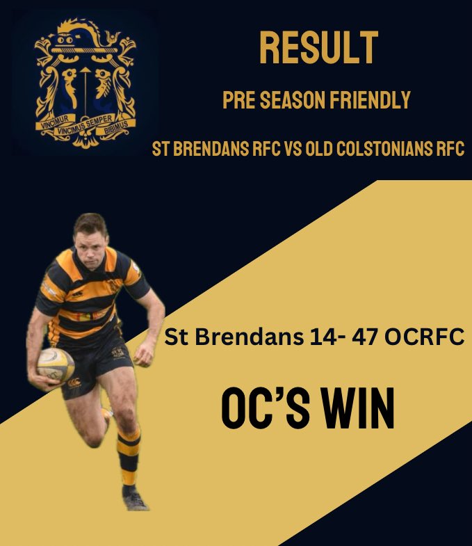 OC_RFC's tweet image. 🔷🔶 OCs Win 🔶🔷

A massive thank you to @St_Brendans_RFC for hosting us this evening.