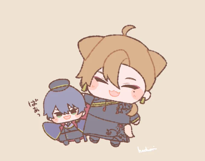 チャガクと軍服もち 