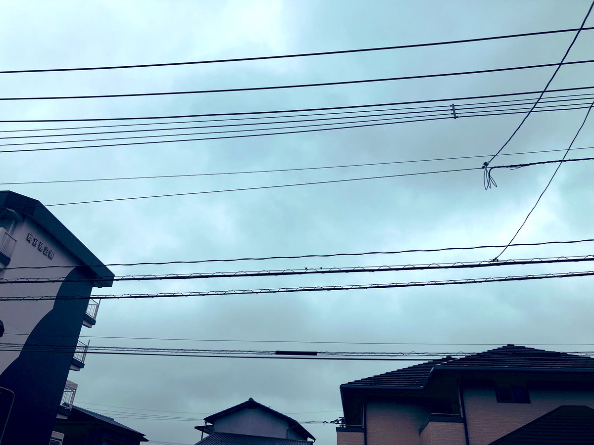 jonyTonsuke's tweet photo. おはようございます٩( 'ω' )و 

台風で仕事はお休み😧雨は降ってるけど風はほとんどありません🌀

ご飯が無くなったので近くで買い物してきます(‘ω’) https://t.co/4VxiVSLtXu
