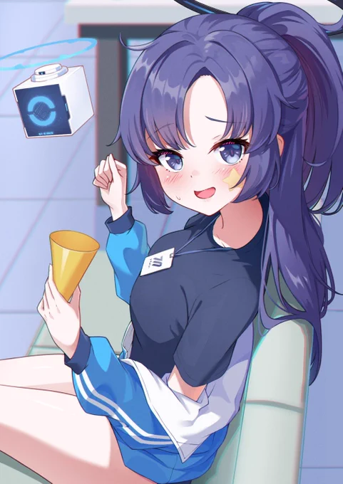 野球部が気になるユウカ 