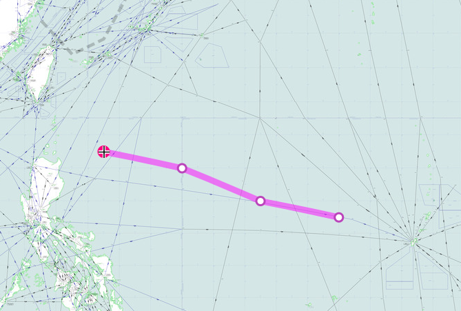 FMilcoms's tweet photo. #RCH 667 #ADFDBE on CWP SF

15E40  16E35  18E30  19E25
FL200

Heading west. https://t.co/9DpEFPOiEx