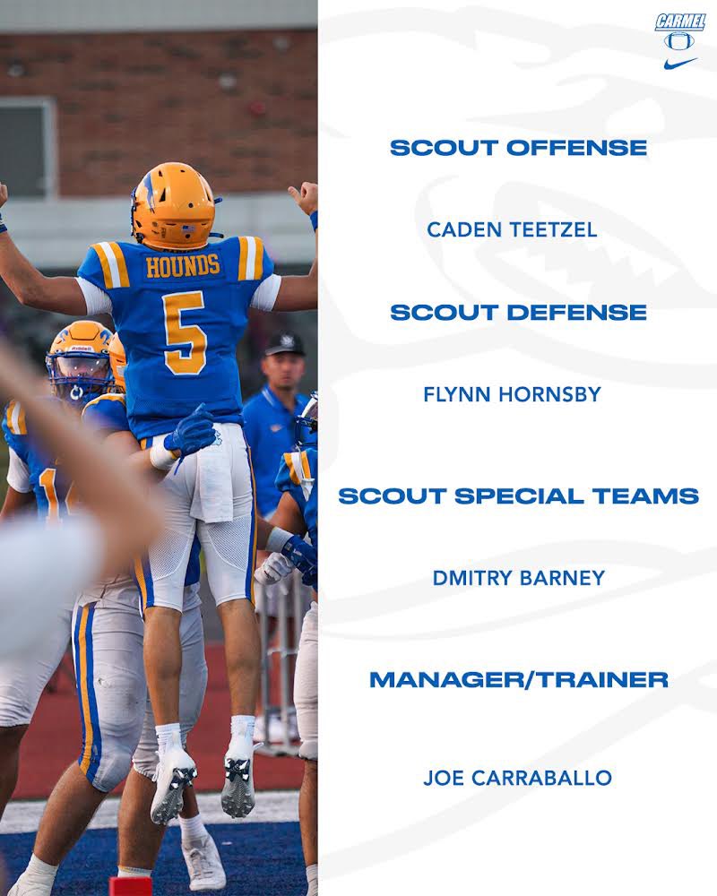 Week 1 Players Of The Week 

#HoundsFootball