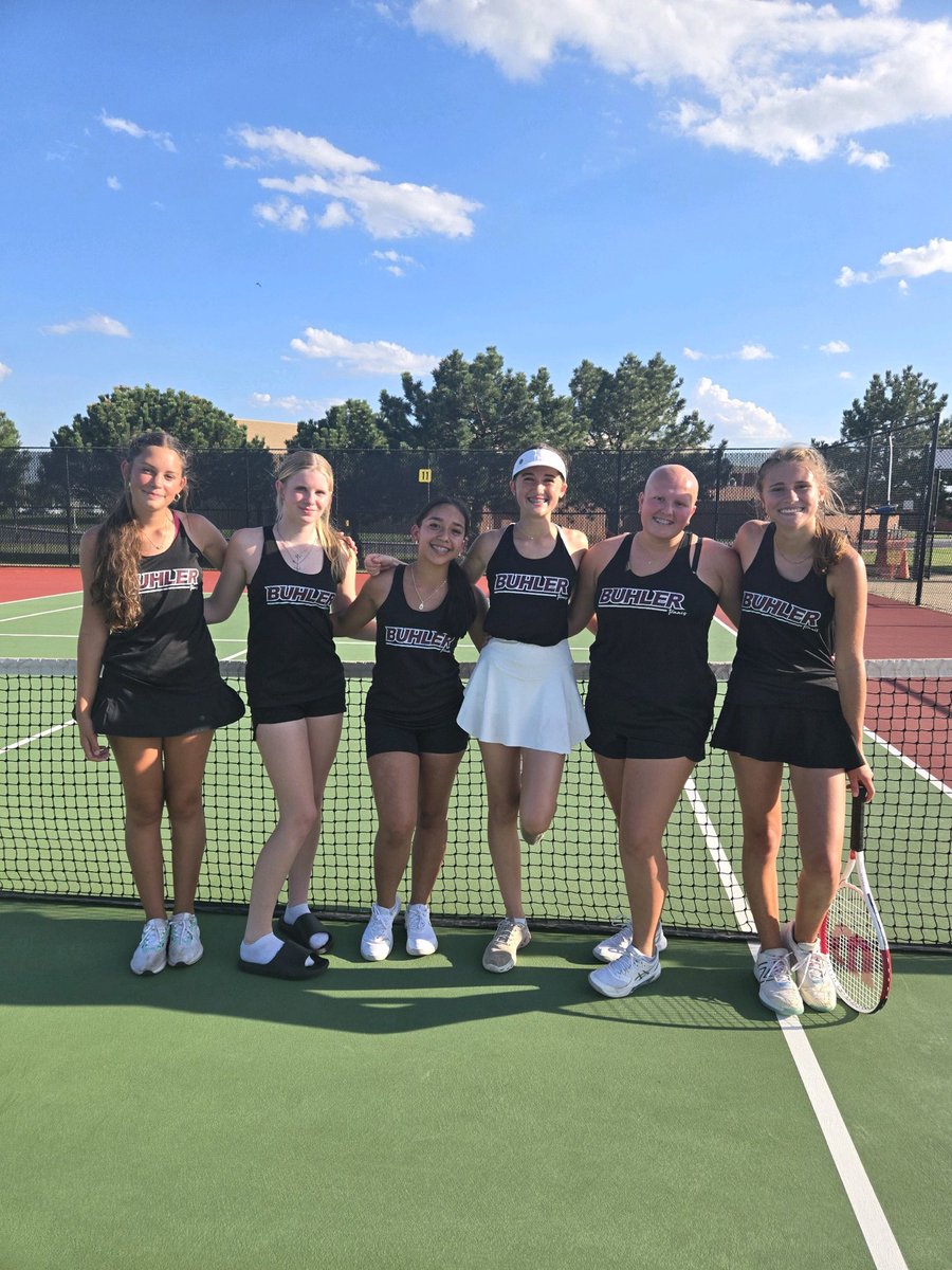 Buhler JV @ Maize South Invitational 
1S  - Audry Koster  5th
2S -  Brailey McIntire. 5th
1D -  Naomi Cano
         Megan Hatch  6th
2D -  Tesslyn Strawn 
          McKenzie Hamel  4th
Team 6th
