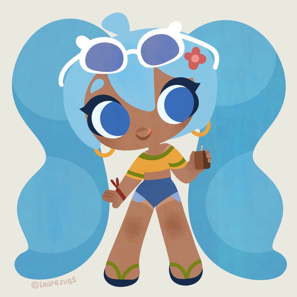 Sailorjubs's tweet photo. Miku brasileira com um toddynho https://t.co/GoFW9Tie2a