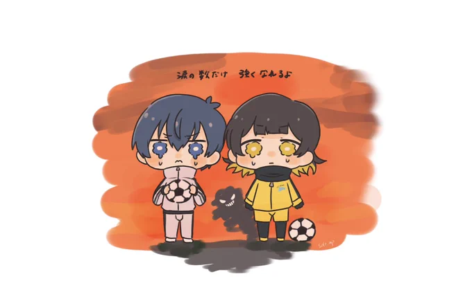 泣いた分だけ 強くなるよ  #蜂潔 #bcis #ばちいさ
