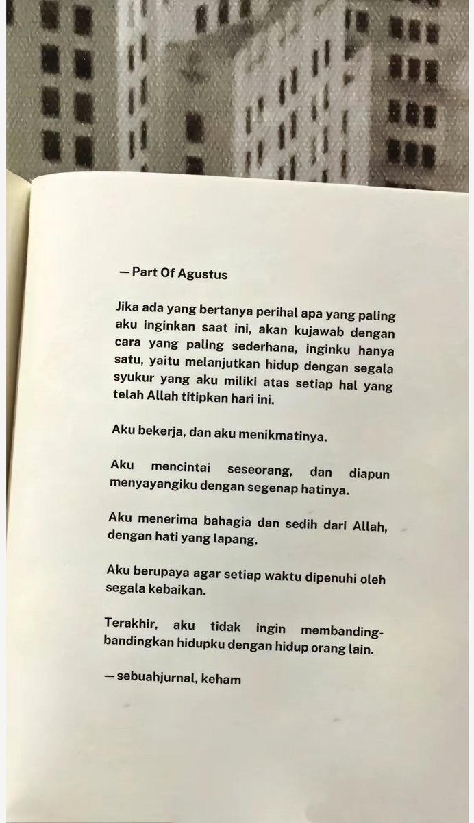 Sebuah impian kecil, yang ingin terus diusahakan ✨