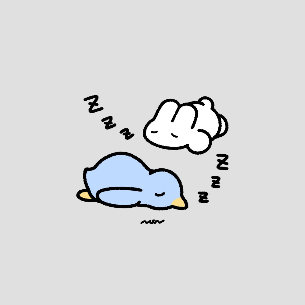 💤🐧🐰 