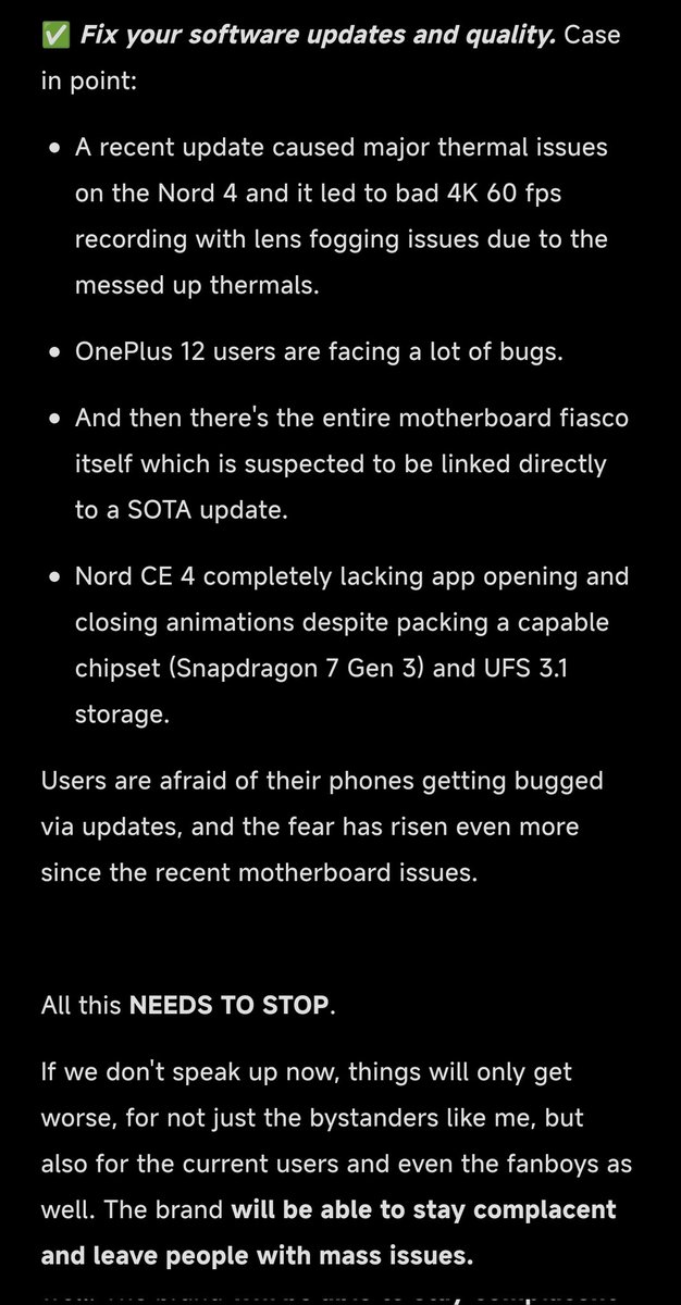 SavageAryan007's tweet image. The selective bias needs to end, for everyone's benefit in the long run.

Whether you are a fanboy OR a user OR just a bystander, this potentially affects ALL!

A public and non-selective backlash for OnePlus is the need of the hour.

#BoycottOnePlus #NoShame #ShameWhere