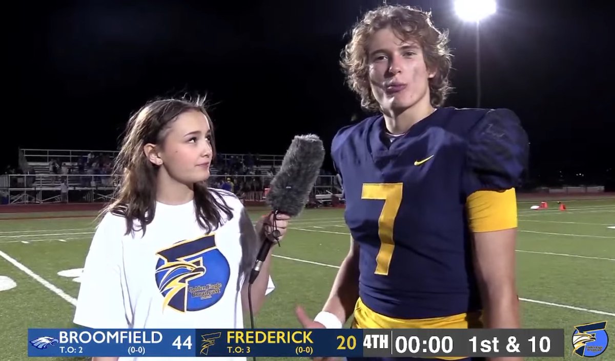 FHSGEBN's tweet photo. βWeβve got to eliminate mistakesβ -@GavinIshmael7 with honest perspective after a tough one. Weβll be back at it when itβs time to #BeatMead next week. https://t.co/KUcLu9SU74