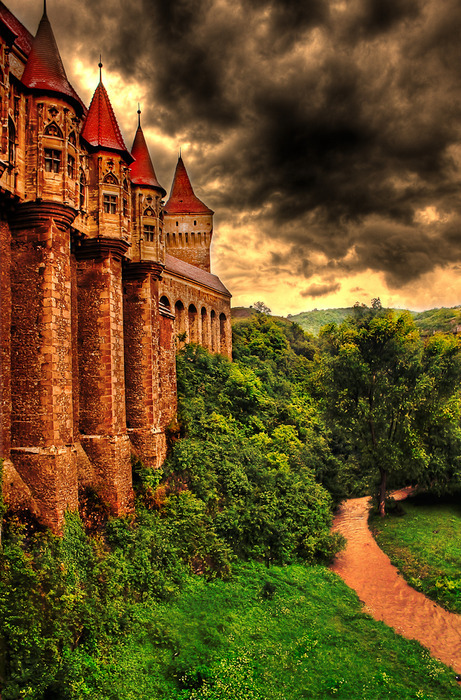Hunyad Castle, Transylvania, Romania #HunyadCastle #Transylvania #Romania cooperbentley.com