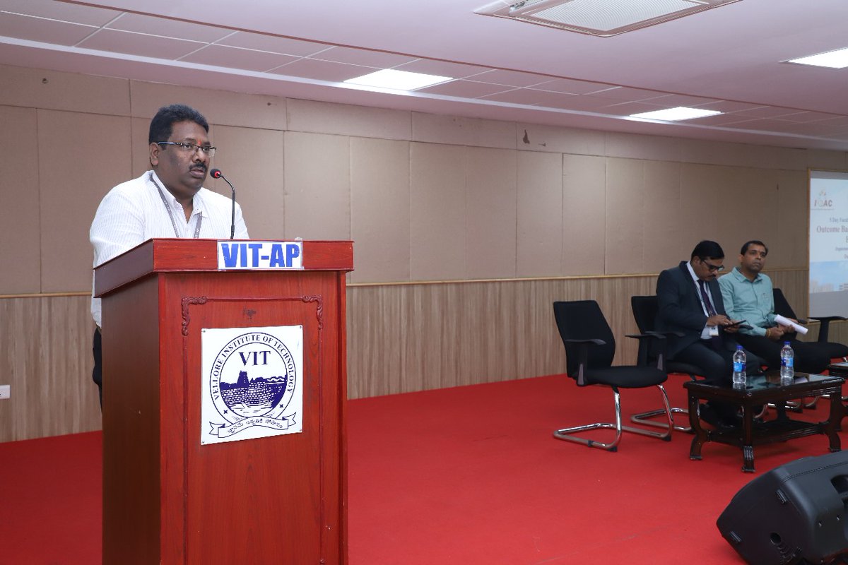 VITAPuniversity's tweet image. The 5-day FDP on OBE and NEP 2020, jointly organized by RAAC and the Centre for Teaching and Learning (CTL), commenced on August 27, 2024, with an inspiring inaugural session.
#VITAP #VIT  #OutcomeBasedEducation #NEP2020  #IndianKnowledgesystem #FacultyDevelopment
