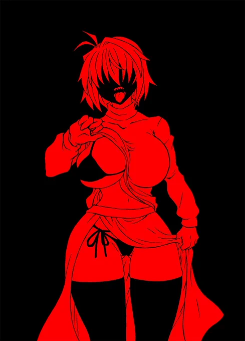 大きいかな…大きく描けてるかな…… #あなたのデカパイ作品を見せてください 
