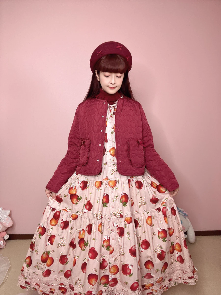 ⭐️アメリカンカントリー雑貨❤️木製ෆまん丸りんごෆいちごの親子がお邪魔しま〜す GWM45CUbgAANWkT?format=webp&