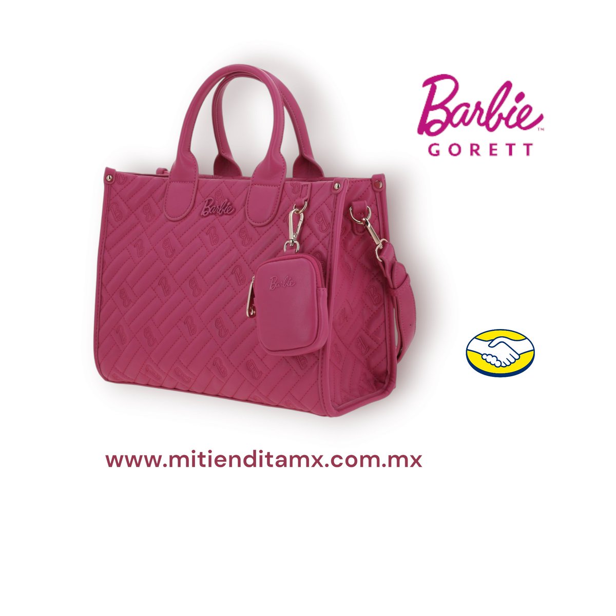 roxyBoutique84's tweet photo. Bolso De Dama #barbie #gorétt Fernanda
➡️Con capitonado y accesorio colgante
removible.
Disponible en colores: Azul, Rosa, Negro
Más detalles 👉 https://t.co/eeVUhR6Pqp
O https://t.co/EVw6tHpjbZ
#Gorett #barbie #bolsodedama #barbiebygorett #otoño #br24074-P #mitienditamx https://t.co/TzW5tAaxg4