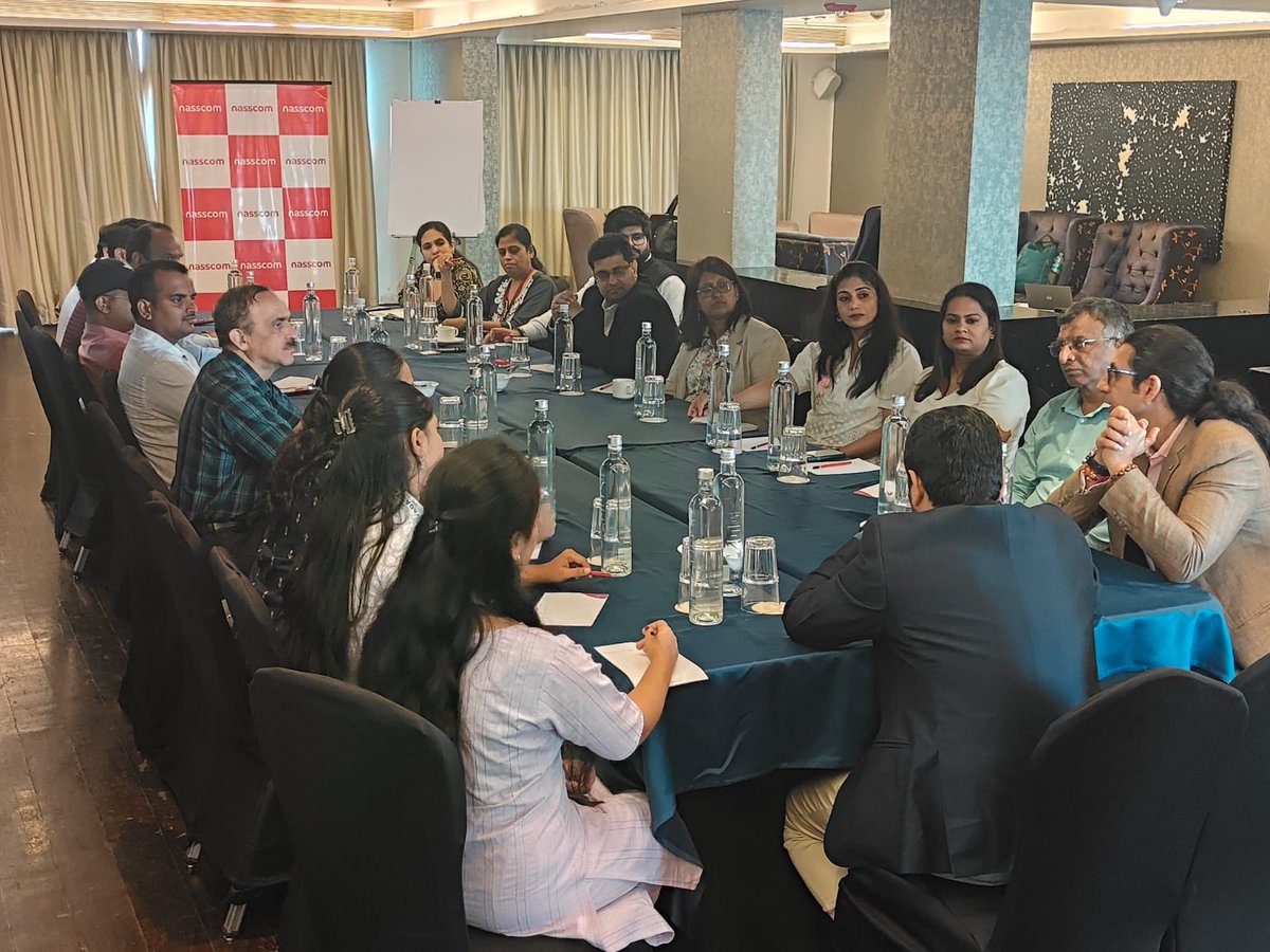 Anshuman Mukherjee, our Lead Recruitment Manager, represented #TietoevryIndia at Nasscom’s Pune Edu &amp; Tech roundtable on Aug 23. He shared insights into the value of soft skills, financial literacy, and need for practical training through apprenticeships.
bit.ly/4748NrW