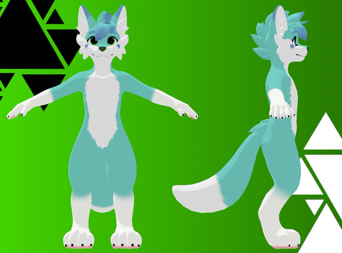 VRChat Avatar Commission for Zuchinni

Base model by <a href="/JuliaWinterPaw/">🌸Julia🌸/ Winterpaw</a>