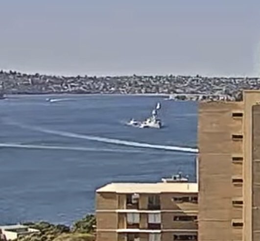 WarshipCam's tweet photo. Royal Australian Navy Anzac-class frigate HMAS Arunta (FFH 151) coming into Sydney, Australia - August 30, 2024 #hmasarunta #ffh151

SRC: webcam https://t.co/h7ZqJvc52V