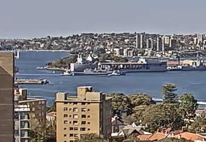 WarshipCam's tweet photo. Royal Australian Navy Anzac-class frigate HMAS Arunta (FFH 151) coming into Sydney, Australia - August 30, 2024 #hmasarunta #ffh151

SRC: webcam https://t.co/h7ZqJvc52V