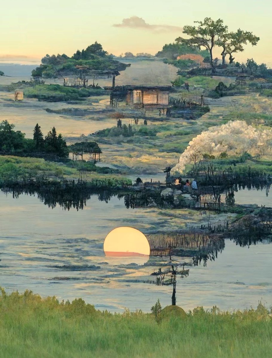 zvsy33's tweet photo. A suffocating landscape
不知乘月几人归，落月摇情满江树~
#Scene  #sunset https://t.co/vGsr0cuw0D