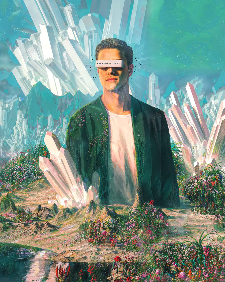 beeple's tweet photo. BLIND LUCK https://t.co/NnYH1snKzO