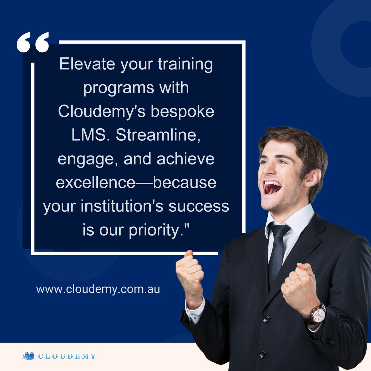 Cloudemy244569's tweet image. Elevate your training programs with Cloudemy&apos;s bespoke LMS. Streamline, engage, and achieve excellence—because your institution&apos;s success is our priority. cloudemy.com.au

#trainingprograms #educationtech #streamlinelearning #excellenceineducation #australiaeducation #rto