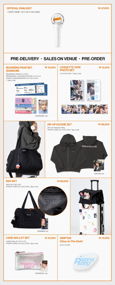 2024 RIIZE FAN-CON 'RIIZING DAY' FINALE in SEOUL OFFICIAL MD 1st