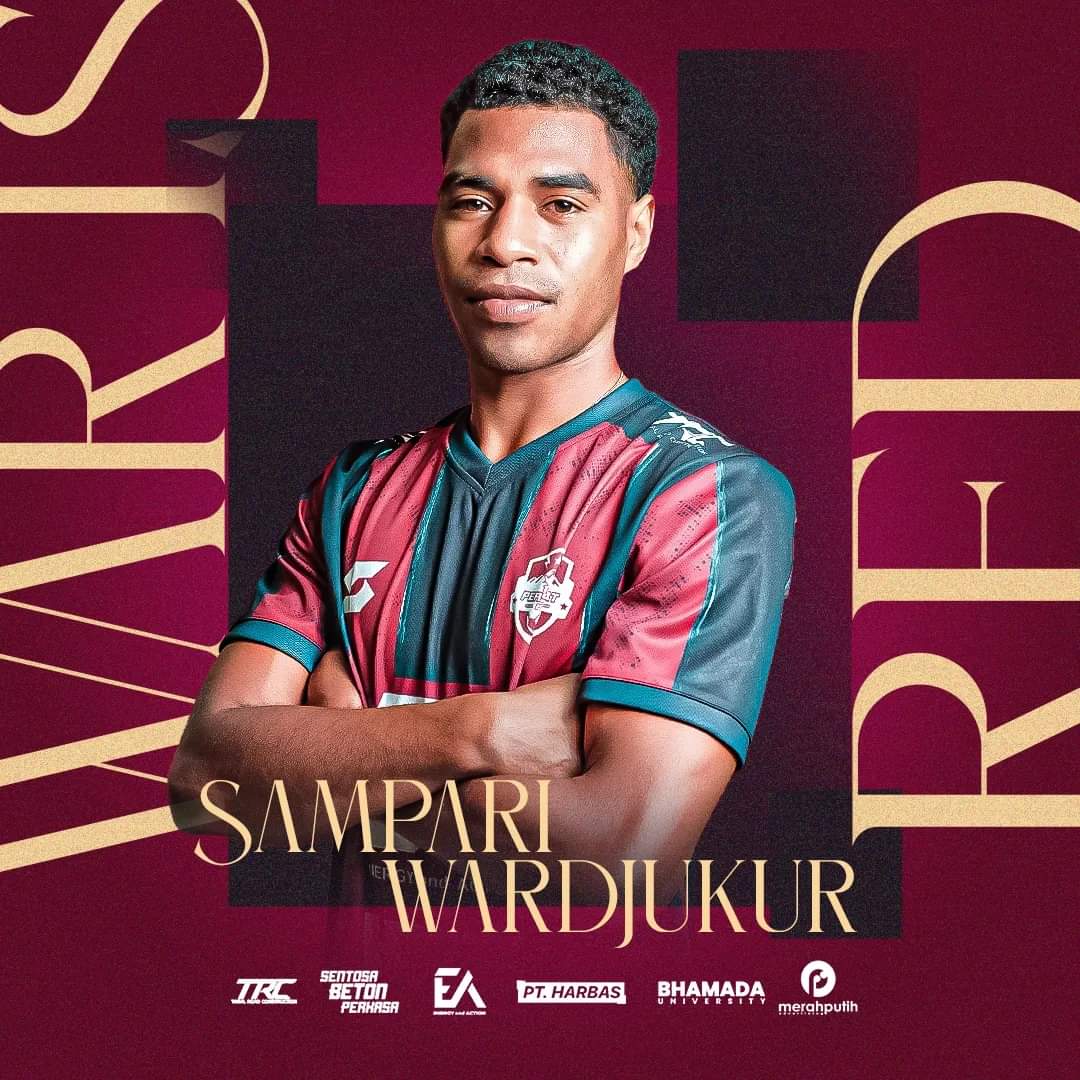 Next Pace yang bergabung:

📍 Sampari Pieter Wardjukur / Belakang / eks Persewar Waropen

Selamat datang, jaga lini belakang sekuat tenaga! 💪🔥

#persekat #tegal #laskarkigedesebayu #bantengloreng #muladkan