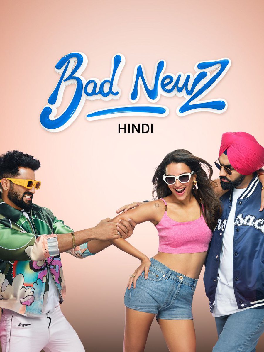 HdUpdatesMovie1's tweet photo. TODAY OTT RELEASES.
#PrimeVideo
#BadNewz
#Shivambhaje
#Cheenatrophy
#JioCinema
#Cadets
#ZEE5
#Murshid
#Netflix
#Buddy https://t.co/bTCfcKn1xj