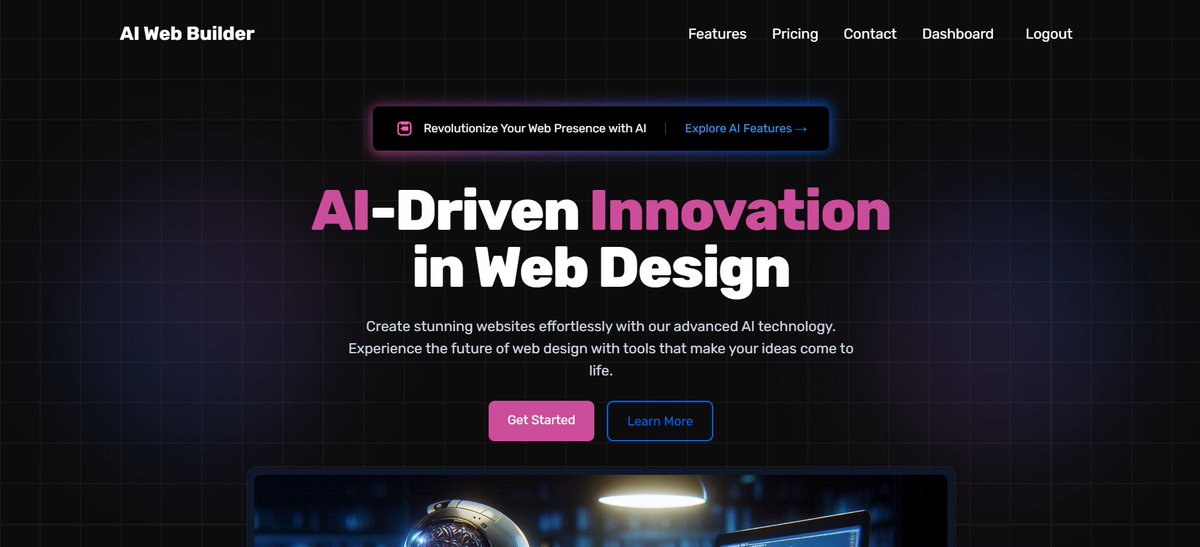 _kirat044_'s tweet photo. 🚀 Just completed one of my latest projects: an AI-Powered Website Builder!

https://t.co/y7Bmip3a8Q

The platform allows users to create websites effortlessly with AI assistance, featuring designed templates and dynamic content generation with multi page support. https://t.co/XLNTQVDUX7