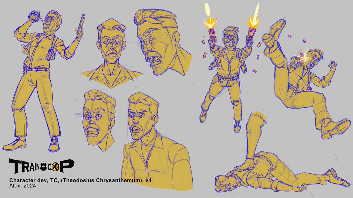 comicenginealex's tweet image. Some character work for a new show pitch!!!