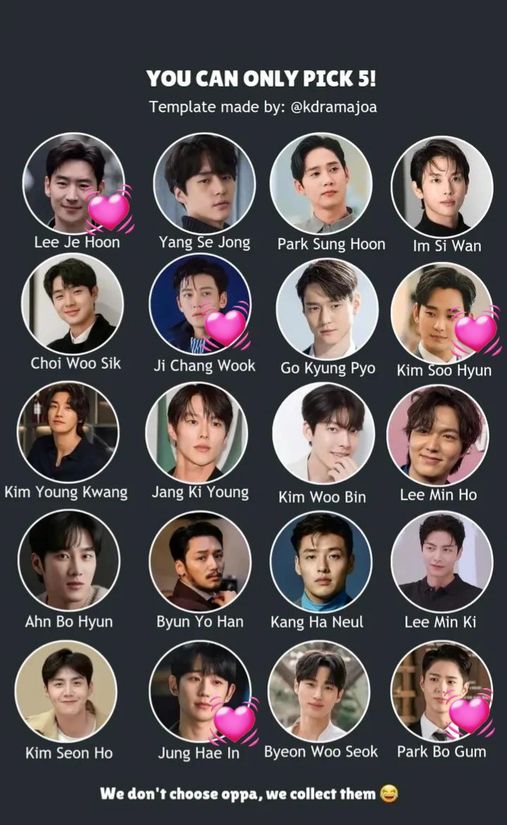 sdmrani312's tweet photo. @kdrama_menfess 1. Lee Je Hoon 
2. Ji Chang Wook 
3. Kim Soo Hyun 
4. Jung Hae In
5. Park Bo Gum
6. Im Si Wan
7. Kim Seon Ho

Gabisa kalo disuru pilih lima 5 doang, list nambah 2 ya🙂‍↔️🥹. https://t.co/t1CjVxDLJI