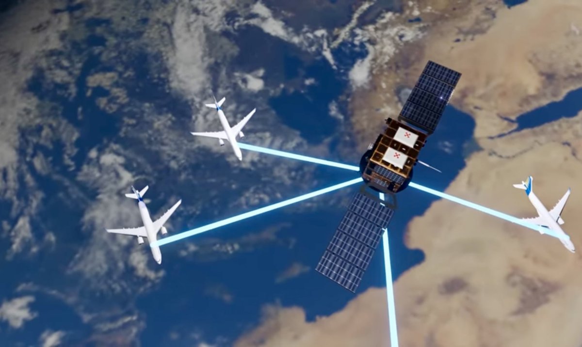 SyedAli38164231's tweet image. India's in-flight internet is about to get better! ISRO and Viasat are launching the GSAT-20 satellite this year to improve Wi-Fi on planes. #ISRO #Viasat #InFlightInternet