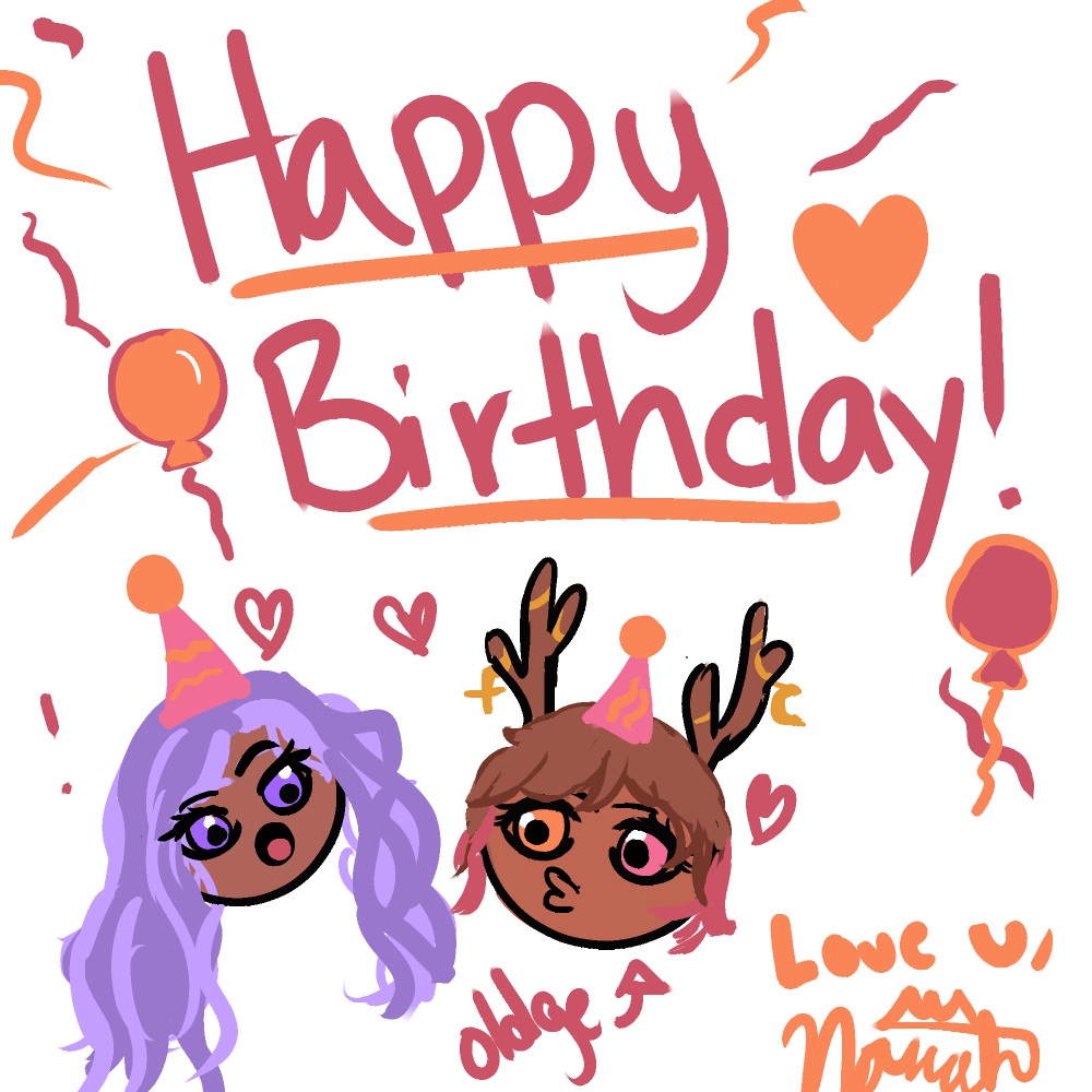 norah_official's tweet photo. HAPPY BIRTHDAY STINKY🦌🧡 https://t.co/06eS1Q37aV